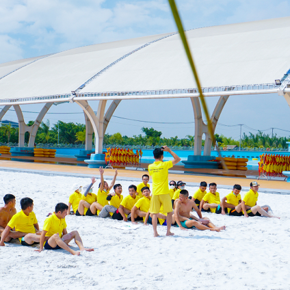 Team Building tại đây - chắc chắn ngất ngây