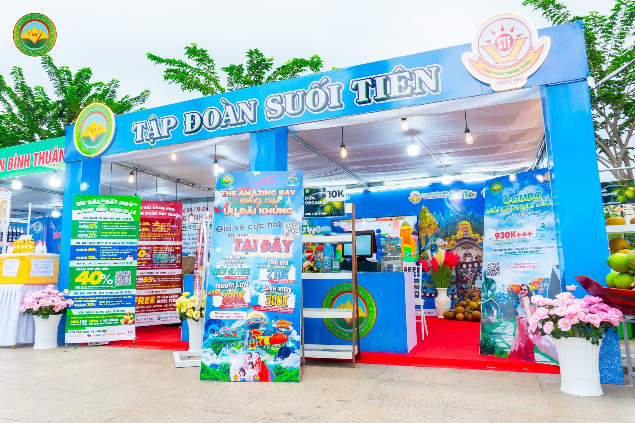 Song Tien attended the Dong Nai Culture, Tourism and Cuisine Week 2023 event