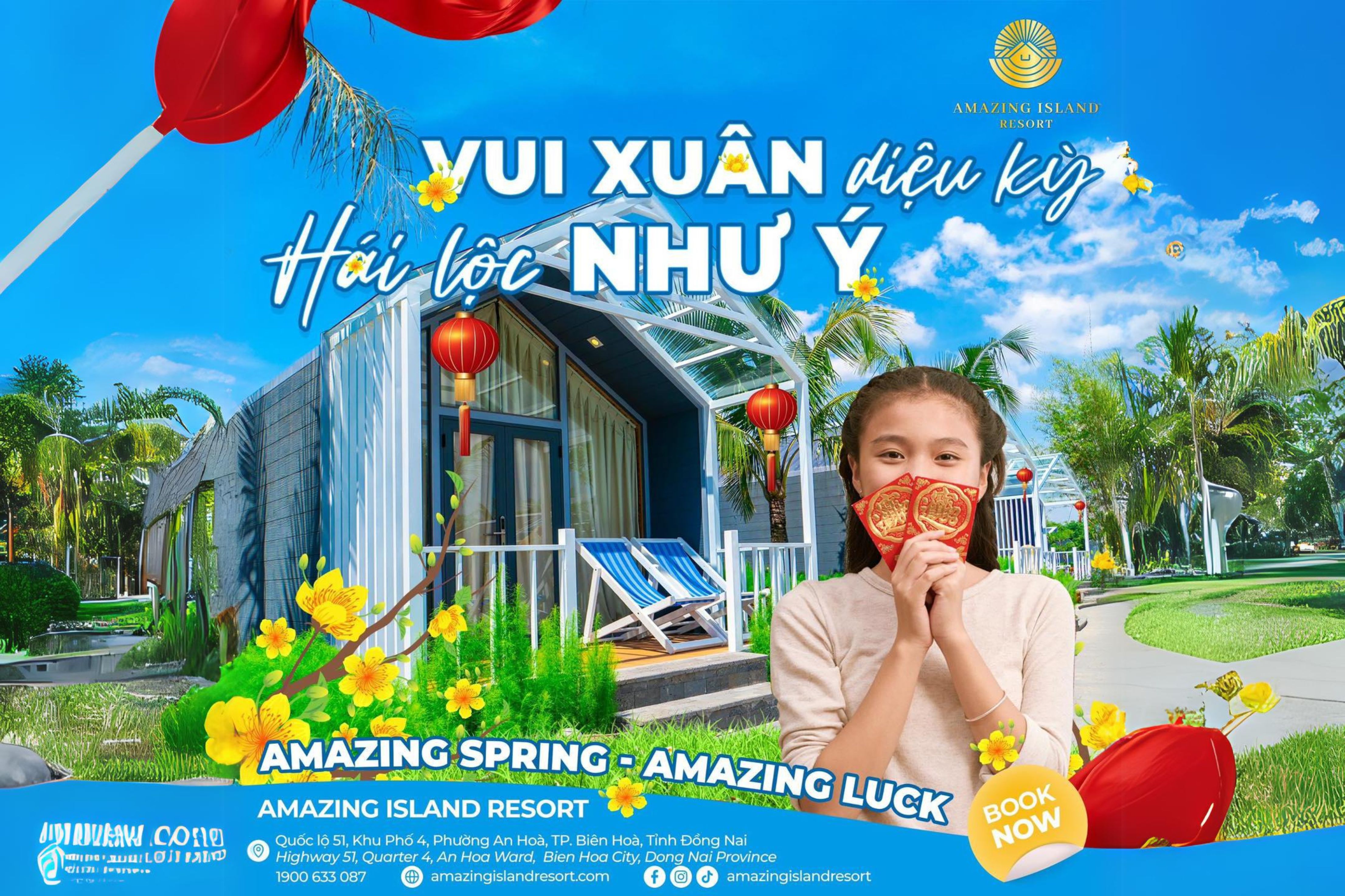 Hái Lộc Đầu Năm Tại Amazing Island Resort - Du Xuân Ý Nghĩa!
